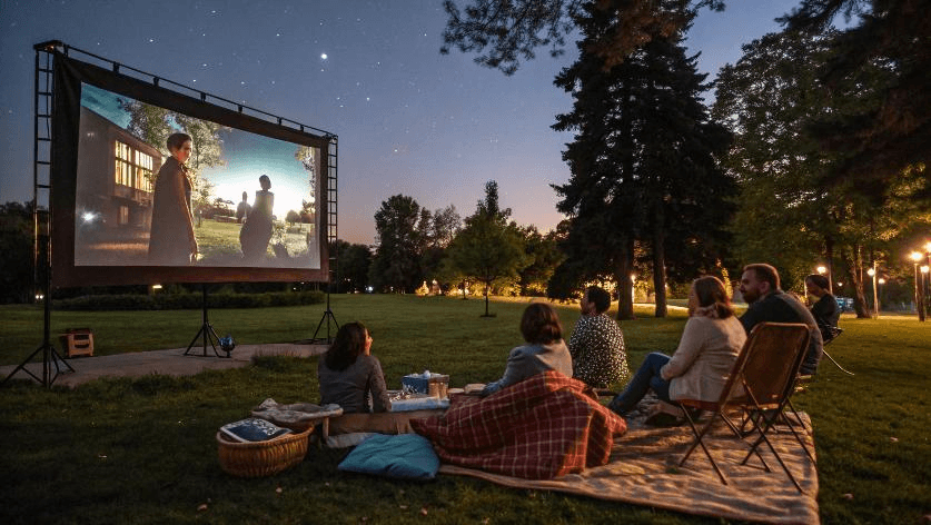 DIY Projector Screen Ideas : Craft Your Own Home Theater - GUANGDONG